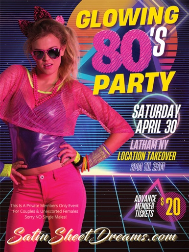 Glowing 80's Party 2022